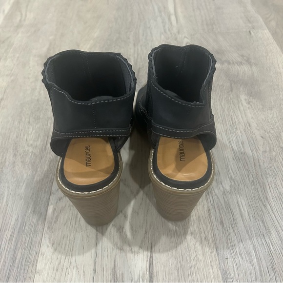⭐️ MAURICES Black Open-Toe Heeled Sandals - Picture 3 of 4